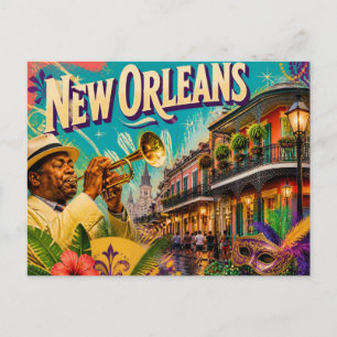 New Orleans Postkarte