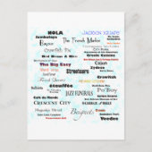 New Orleans Postkarte (Vorderseite)