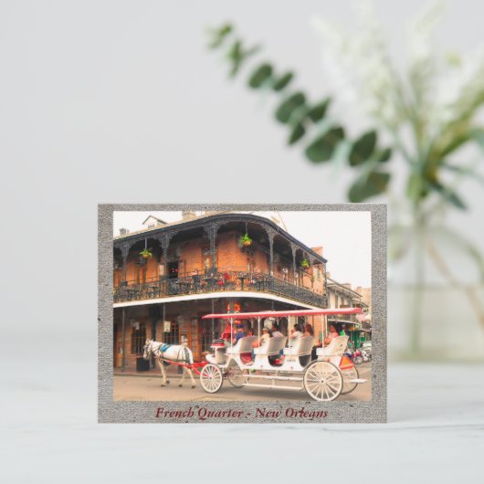 New Orleans - Postkarte (Stehend Vorderseite)