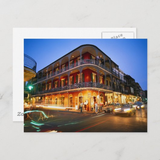 NEW ORLEANS POSTKARTE (Vorne/Hinten)