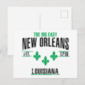 New Orleans Postkarte (Vorne/Hinten)