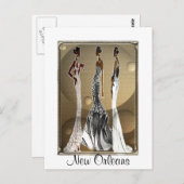 New Orleans Postkarte (Vorne/Hinten)