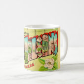 New Orleans Postkarten-Tasse Kaffeetasse (VorderseiteRechts)