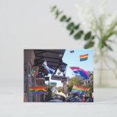 New Orleans Pride Postkarte (Stehend Vorderseite)
