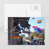 New Orleans Pride Postkarte (Vorne/Hinten)