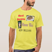New Orleans Red Beans / Anne Rice T-Shirt (Vorderseite)