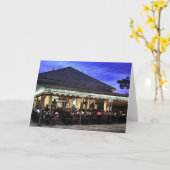 New Orleans Restaurants Café Karte (Gelbe Blume)