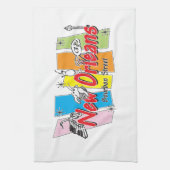 New Orleans Retro Look Handtuch (Vertikal)