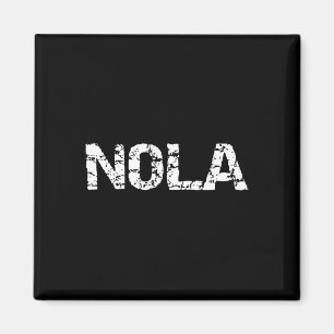 New Orleans Roadtrip-Geschenke Urlaub Zitat Distre Magnet
