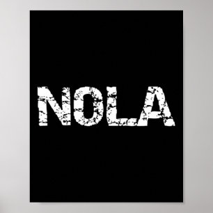 New Orleans Roadtrip-Geschenke Urlaub Zitat Distre Poster