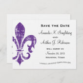 New Orleans | Save The Date | Lila (Vorne/Hinten)