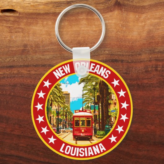 New Orleans Schlüsselanhänger (Vorderseite)