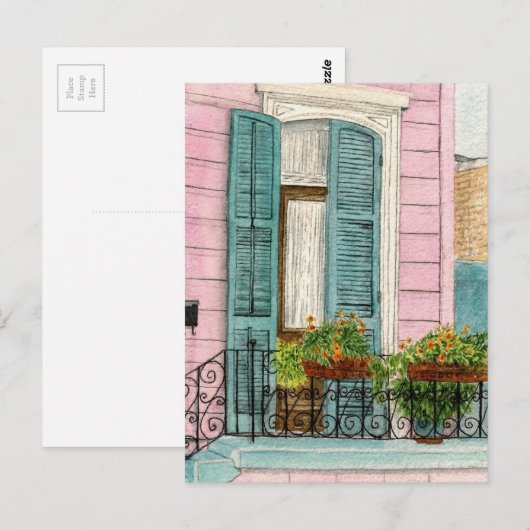 New Orleans Shitters Postkarte (Vorne/Hinten)