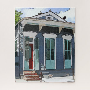 New Orleans Shot Gun House Puzzle