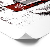 New Orleans Shot Gun Zuhause & Cat Poster (Ecke)