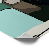 New Orleans Shotgun House Poster (Ecke)