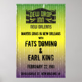 New Orleans Show Dew Drop Inn Poster (Vorne)