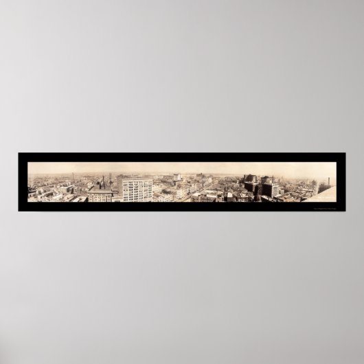 New Orleans Skyline Foto 1919 Poster (Vorne)