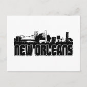 New Orleans Skyline Postkarte (Vorderseite)