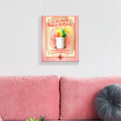 New Orleans Snowball Sommerzeit Leinwanddruck (Insitu (Wohnzimmer))