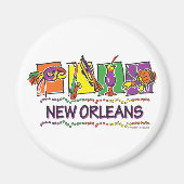 NEW-ORLEANS-SQUARES-eps Magnet (Vorne)