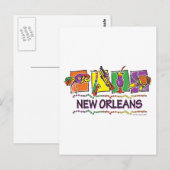 NEW-ORLEANS-SQUARES-eps Postkarte (Vorne/Hinten)