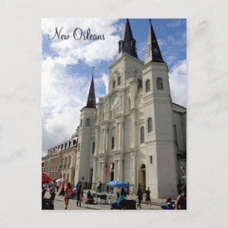 New Orleans St. Louis Cathedral Post Card Postkarte