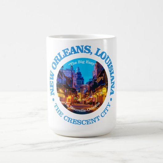 New Orleans (Städte) Kaffeetasse (Mittel)