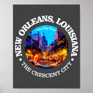 New Orleans Städte Poster