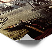 New Orleans Steamboat Poster (Ecke)