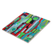 New Orleans Street 6 x 6 Keramiken Tile Fliese (Seite)