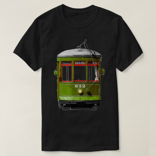 New Orleans Street Car T-Shirt (Design vorne)