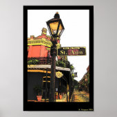 New Orleans Street Corner Poster (Vorne)