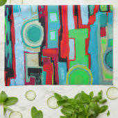 New Orleans Street Küchentuch (Gefaltet)