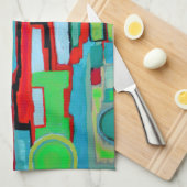 New Orleans Street Küchentuch (Viertel Falte)