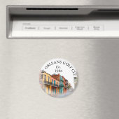 New Orleans Street Personalisierter Golfschläger N Magnet (In Situ (Geschirrspüler))