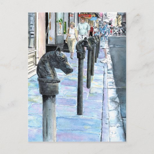 New Orleans Street Postcard Postkarte (Vorderseite)