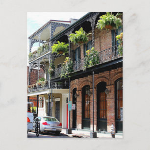 New Orleans Street Scene Postkarte