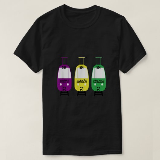 New Orleans StreetCar 504 T-Shirt (Design vorne)