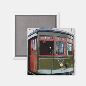 New Orleans Streetcar Desire Magnet (Vorderseite/Rückseite)