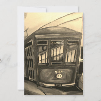 New Orleans Streetcar-Einladung Einladung