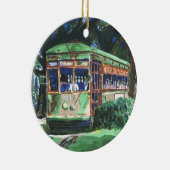 New Orleans Streetcar Keramik Ornament (Rechts)