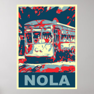 New Orleans Streetcar Poster