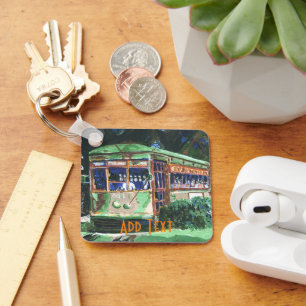 New Orleans Streetcar Schlüsselanhänger