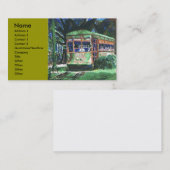 New Orleans Streetcar Visitenkarte (Vorne/Hinten)