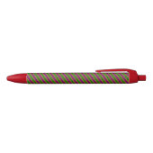 New Orleans Stripe Glitzer Kugelschreiber (Oberseite)