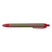 New Orleans Stripe Glitzer Kugelschreiber (Unterseite)