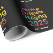 New Orleans Strong 2025 Inspirierend NOLA Pride Geschenkpapier (Rolleneckpunkt)