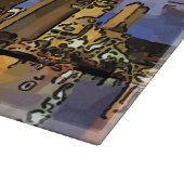 New Orleans Sunset Schneidebrett (Ecke)