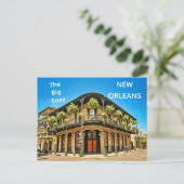 New Orleans The Big EASY Postkarte (Stehend Vorderseite)